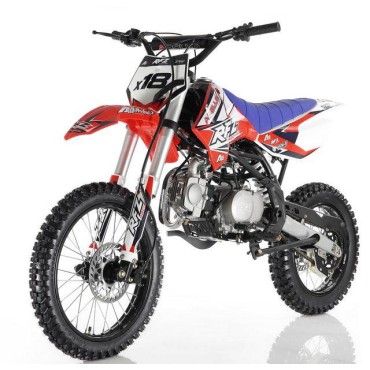 Apollo DB-X18 125 Twin Spar Style-17-inch front tire, 4 speed Manual Transmission